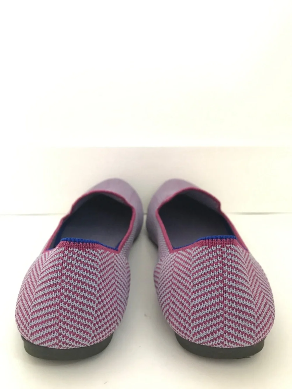 ROTHY’S The Loafer Herringbone Flat Amethyst Women’s Size 9